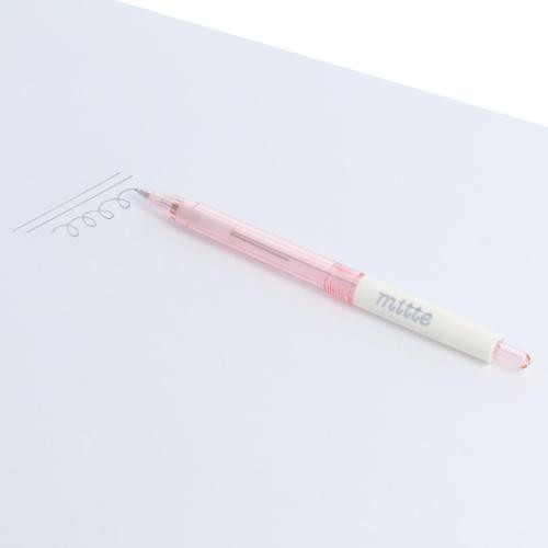 シャーペン シャープペン mitte ミルキーピンク 新入学 シンプル グッズ メール便可