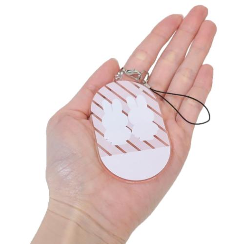 ミッフィー キーホルダー モバイルアクリルストラップ Lサイズ ミッフィー＆メラニー ディックブルーナ メール便可