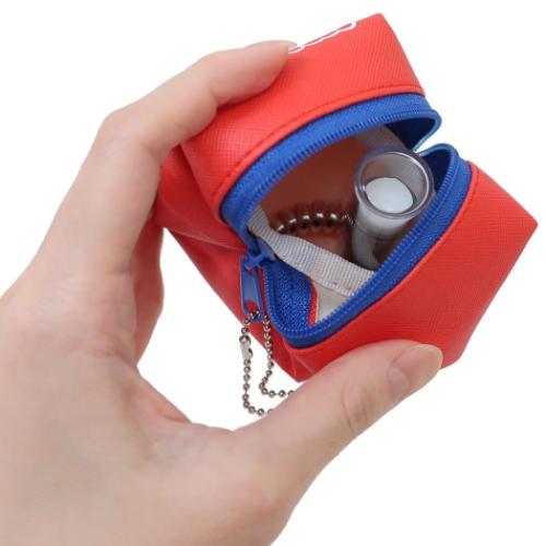 不二家のペコちゃん ミニポーチ お菓子キューブラブリーポーチ ミルキー キャラクター グッズ