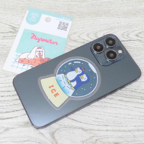 小雨そぉだ ステッカー CREATORS CIRCUS クリエイターズサーカス ナポリタン犬 デコシール スマホステッカー グッズ メール便可