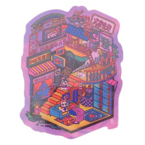 中村 杏子 ステッカー CREATORS CIRCUS クリエイターズサーカス パラレル三番街 デコシール スマホステッカー グッズ メール便可