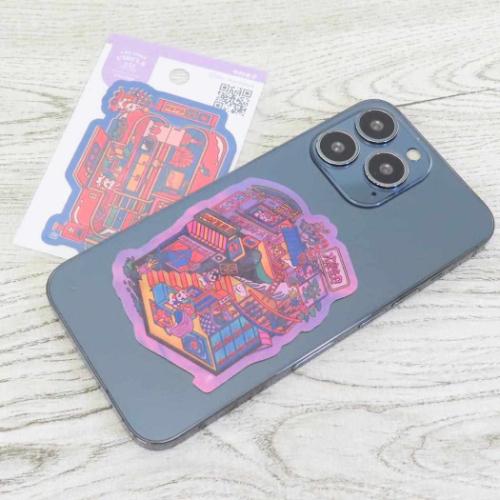 中村 杏子 ステッカー CREATORS CIRCUS クリエイターズサーカス パラレル三番街 デコシール スマホステッカー グッズ メール便可