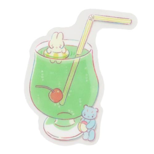 まそ ステッカー CREATORS CIRCUS クリエイターズサーカス メロンソーダ デコシール スマホステッカー グッズ メール便可