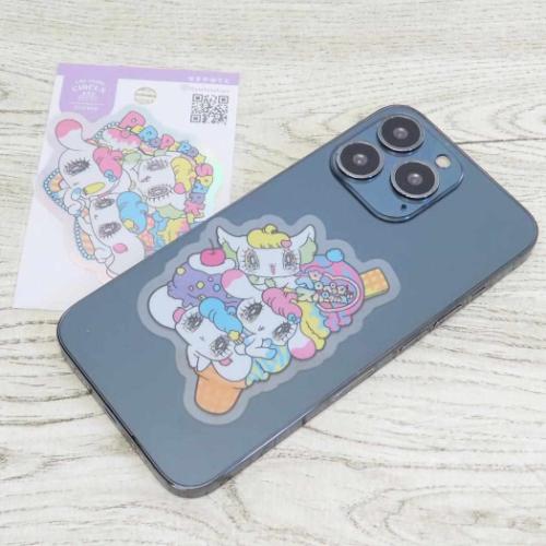 せきやゆりえ ステッカー CREATORS CIRCUS クリエイターズサーカス アイスクリ-ムスパ-クルズ メール便可