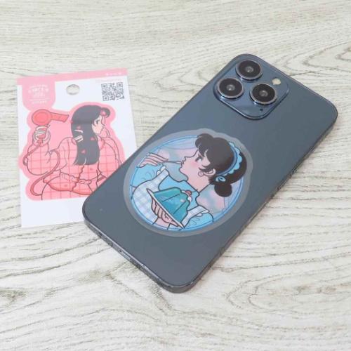 サンレモ ステッカー CREATORS CIRCUS クリエイターズサーカス 愛のあるヘアセットを デコシール スマホステッカー グッズ メール便可