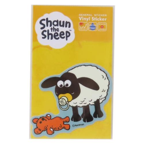 ひつじのショーン ダイカットシール ダイカットミニステッカー ティミー ぬいぐるみ キャラクター グッズ メール便可