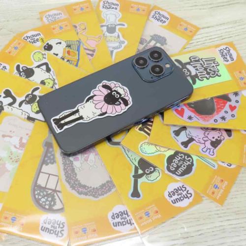 ひつじのショーン ダイカットシール ダイカットステッカー COOKING キャラクター グッズ メール便可