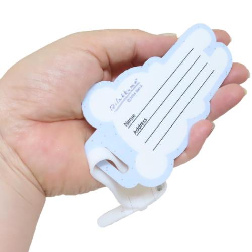 リラックマ ネームプレート アクリルネームタグL リラックマ サンエックス キャラクター グッズ メール便可