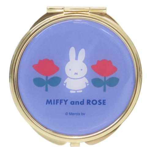 ミッフィー 手鏡 ミラー MIFFY and ROSE BL ディックブルーナ 絵本キャラクター グッズ メール便可