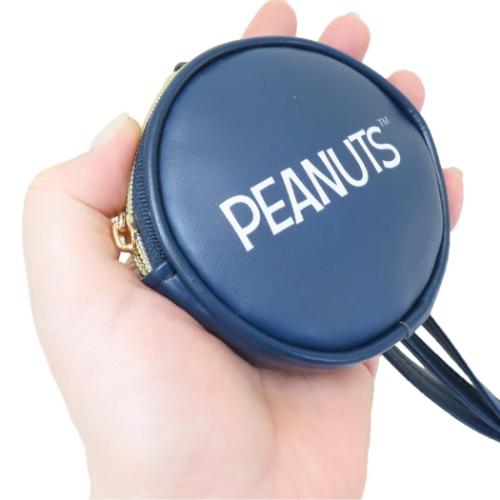 スヌーピー スマホポーチ 3連ショルダーポーチ NV ピーナッツ キャラクター グッズ