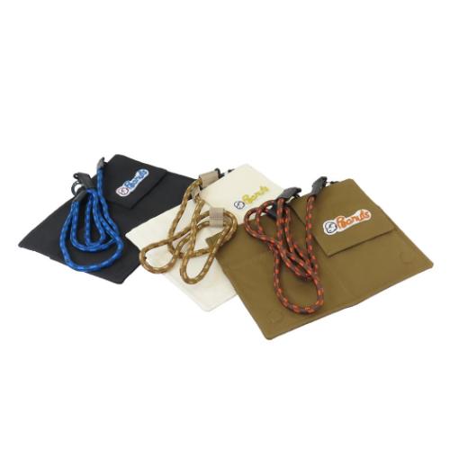 スヌーピー ショルダーバッグ 超撥水RE-PET 二つ折りサコッシュポーチ ロゴ ピーナッツ キャラクター グッズ