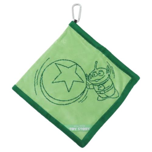 トイストーリー タオル クリーナータオルL エイリアン ロールボール ディズニー キャラクター グッズ メール便可