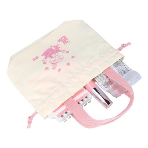 ムーミン 巾着袋 手提げ巾着 リトルミイA 北欧 キャラクター グッズ メール便可