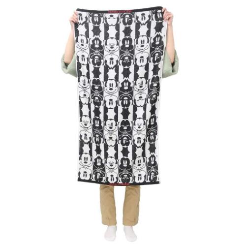 ミッキーマウス バスタオル パイルジャガード ビッグタオル フェイス ディズニー キャラクター グッズ