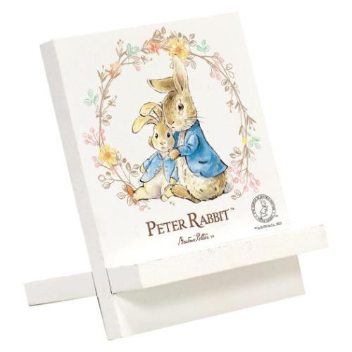 ピーターラビット イーゼル イーゼルアート ピーターとぬいぐるみ 絵本キャラクター グッズ 取寄品