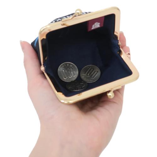 コインケース だるまころん大がま キイロ がま口ポーチ グッズ