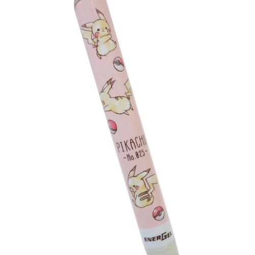 ポケットモンスター ボールペン エナージェルボールペン0.5 ピカチュウ 整列 ポケモン キャラクター グッズ メール便可