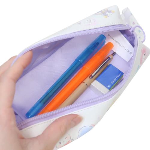 サンリオキャラクターズ ペンポーチ 2ルームペンケース ゆるっとお花ちらし サンリオ キャラクター グッズ