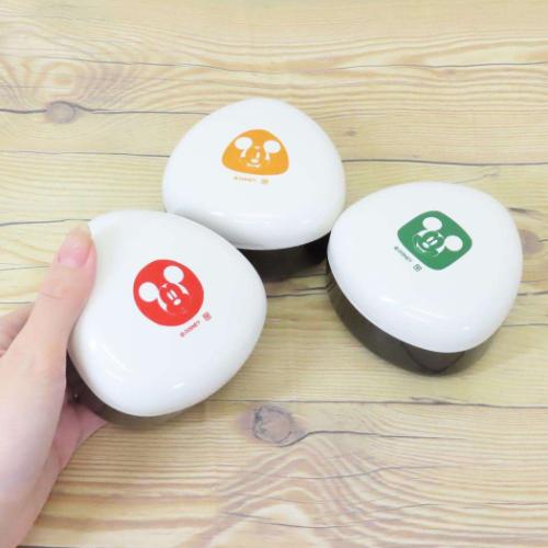 ミッキーマウス お弁当箱 おにぎりケース 赤 ディズニー キャラクター グッズ