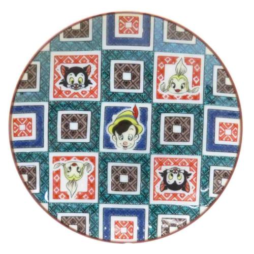 ピノキオ 小皿 九谷焼 小皿 ピノキオ ディズニー キャラクター グッズ