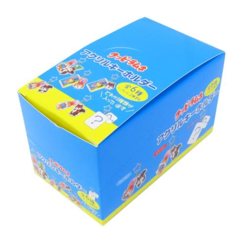クッピーラムネ キーリング シークレットアクリルキーホルダー 全6種 6個入セット お菓子パッケージ キャラクター グッズ