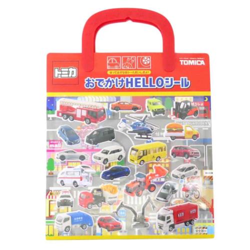 トミカ ジオラマステッカー おでかけHELLOシール 夜の都会 TOMICA キャラクター グッズ メール便可