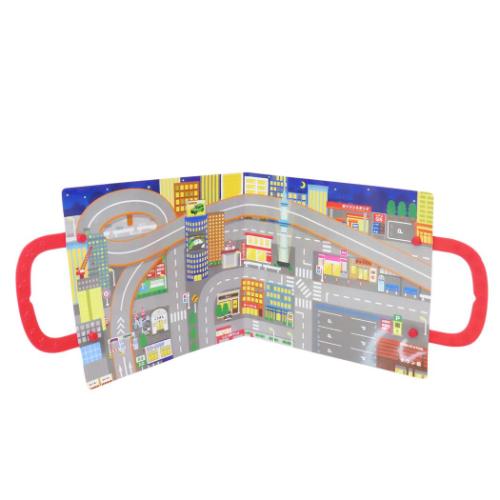 トミカ ジオラマステッカー おでかけHELLOシール 夜の都会 TOMICA キャラクター グッズ メール便可