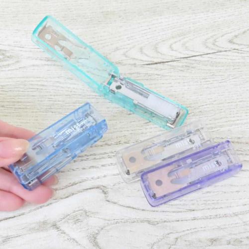 ミストミスト ミニホッチキス コンパクトステープラー シンプル グッズ メール便可