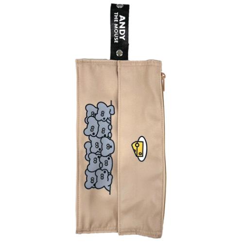 ねずみのANDY ティッシュカバー MARUPOCHI アンディ キャラクター グッズ メール便可