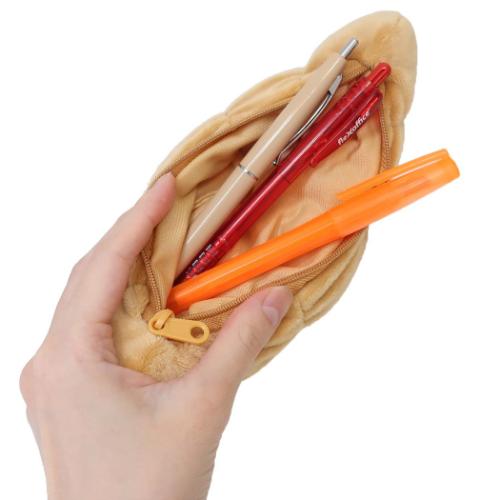 ミニポーチ パロディポーチ クロワッサン おもしろグッズ グッズ