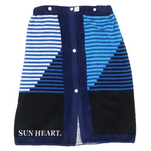 サンハート ラップタオル 60丈マキタオル 60cm丈巻き巻きタオル クールボーダー 海プール着替えタオル グッズ