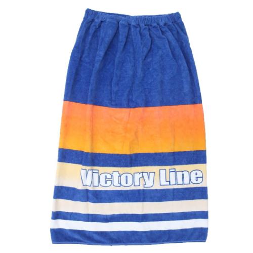 サンハート ラップタオル 80丈マキタオル 80cm丈巻き巻きタオル ビクトリーライン 海プール着替えタオル グッズ