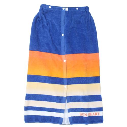 サンハート ラップタオル 80丈マキタオル 80cm丈巻き巻きタオル ビクトリーライン 海プール着替えタオル グッズ