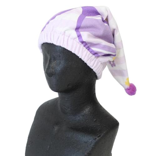 サンハート キャップタオル マイクロキャップタオル パープルグラス お風呂上り 海プール用品 グッズ メール便可