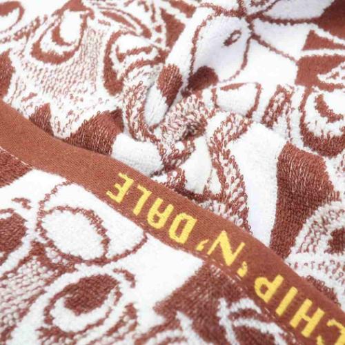 チップ&デール バスタオル ジャガード ビッグタオル チップ&デールフェイス ディズニー キャラクター グッズ