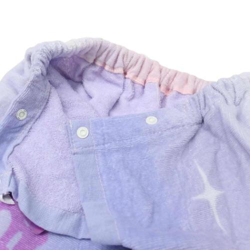 塔の上のラプンツェル ラップタオル 80丈マキタオル 80cm丈巻き巻きタオル ドリームグラデーション ディズニープリンセス