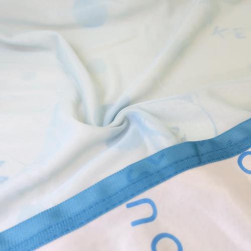 ミッキーマウス 冷感ケット ひんやりハーフブランケット ラウンドロゴ ディズニー キャラクター グッズ