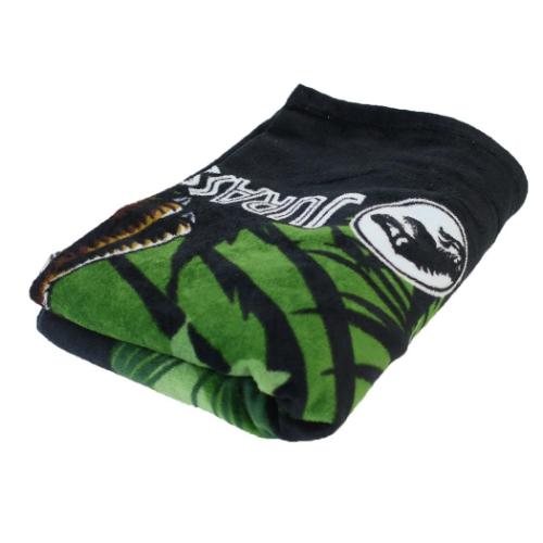 ジュラシックワールド キッズタオルケット お昼寝ケット ワイルドジャングル 恐竜 映画キャラクター グッズ