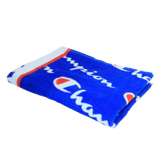 チャンピオン 子供用プールタオル ジュニアバスタオル スポーティーロゴ スポーツブランド 保育園 幼稚園 小学生 グッズ