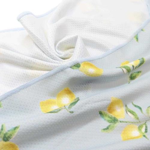 夏用ひんやりロングタオル クールタオル リモーネガーデン ミント 熱中症対策 アウトドア用品 グッズ メール便可