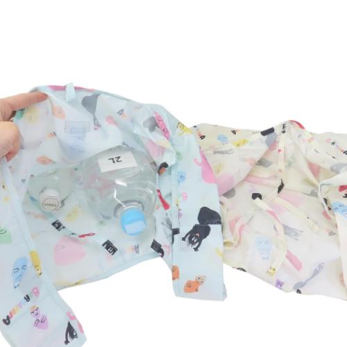 バーバパパ ショッピングバッグ エコバッグM バーバファミリー BARBAPAPA キャラクター グッズ