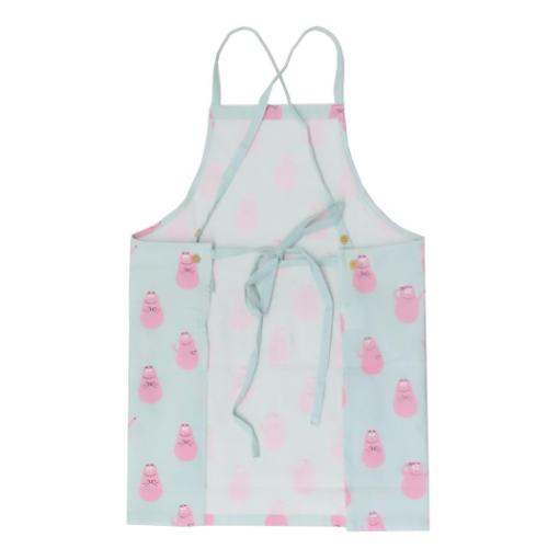 バーバパパ エプロン レディースショートエプロン BARBAPAPA キャラクター グッズ メール便可