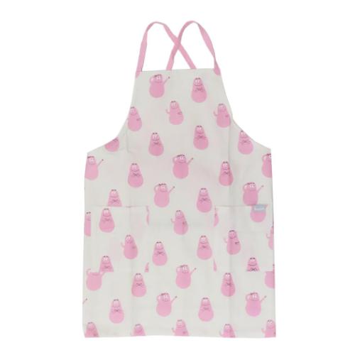 バーバパパ エプロン レディースショートエプロン BARBAPAPA キャラクター グッズ メール便可