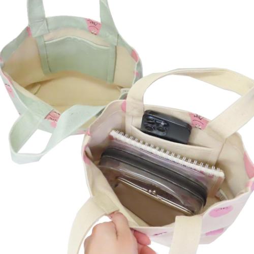 バーバパパ ランチトート ミニトート BARBAPAPA キャラクター グッズ メール便可