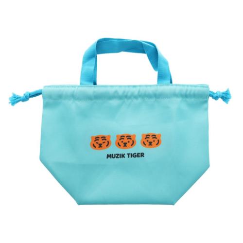 MUZIK TIGER ムジークタイガー お弁当巾着ポーチ ランチ巾着 B キャラクター グッズ メール便可