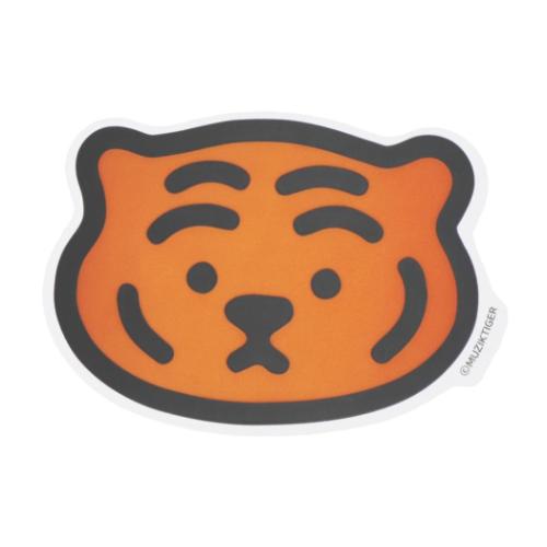 MUZIK TIGER ムジークタイガー ダイカットシール 貼ってはがせるステッカー A キャラクター グッズ メール便可