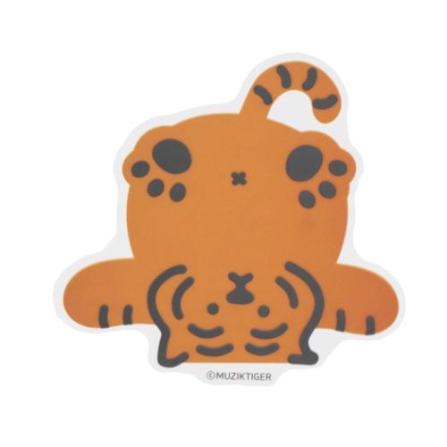 MUZIK TIGER ムジークタイガー ダイカットシール 貼ってはがせるステッカー E キャラクター グッズ メール便可