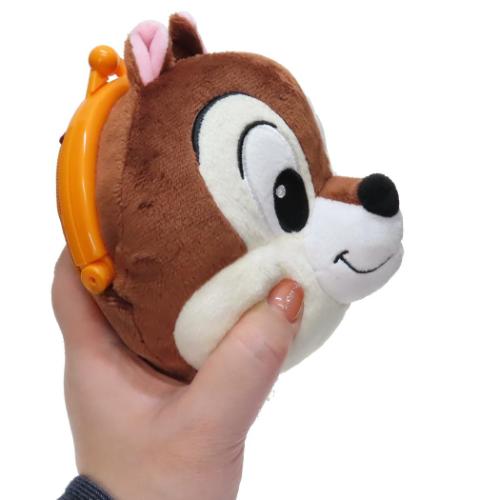 チップ＆デール ネックポーチ WDプラがまぐち チップ ディズニー キャラクター グッズ