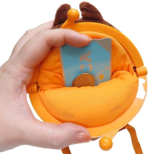 チップ＆デール ネックポーチ WDプラがまぐち チップ ディズニー キャラクター グッズ