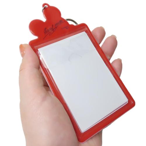 ミッキーマウス キーリング WDインスタントフォトキーホルダー ディズニー キャラクター グッズ メール便可